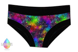 Rainbow Galaxy Print Scrundies Pants | Made in the U.K by Lady Days™