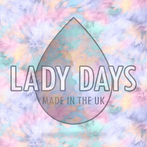 Pastel Tie Die Organic Scrundies Pants | Made in the U.K by Lady Days™