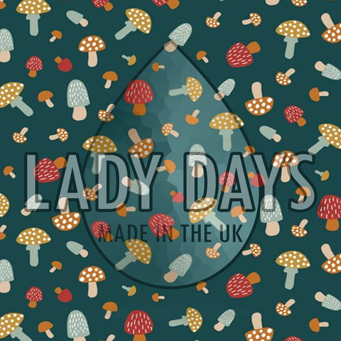 Organic Period Pants - Mushroom Print | Made in the U.K by Lady Days
