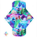 Sugar Mountain Print Cloth Sanitary Pad | Made in the U.K by Lady Days™ LITHE PAD