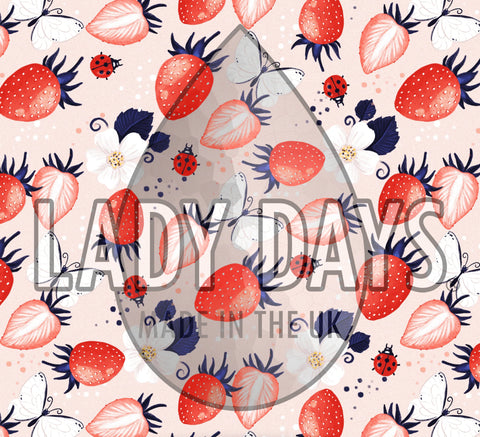 lady days cloth pads strawberry delight custom order cloth pads