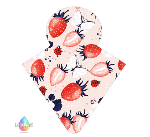 lady days cloth pads strawberry delight custom order cloth pads thong