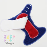 Baby Days One Size Hybrid Cloth Nappy - Lady Days Cloth Pads