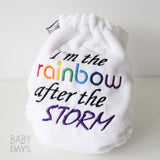 Newborn Rainbow Baby Cloth Nappy - Lady Days Cloth Pads