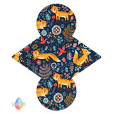 Forest Fox Print Cloth Sanitary Pad | Made in the U.K by Lady Days™