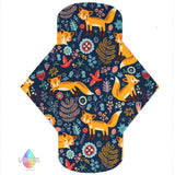 Forest Fox Print Cloth Sanitary Pad | Made in the U.K by Lady Days™