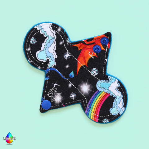 Dragon 6" Reusable Cloth Panty Liner | Made in the U.K by Lady Days™