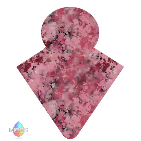 LADY DAYS REUSABLE CLOTH MENSTRUAL PAD CUSTOM MADE IN BLOOD STAIN PRINT