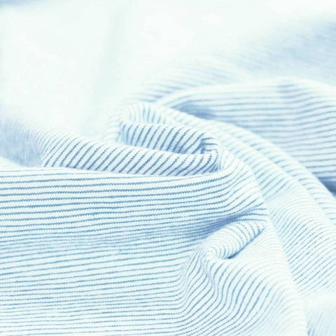 LADY DAYS CLOTH PADS BLUE AND WHITE MICRO STRIPE SCRUNDIES