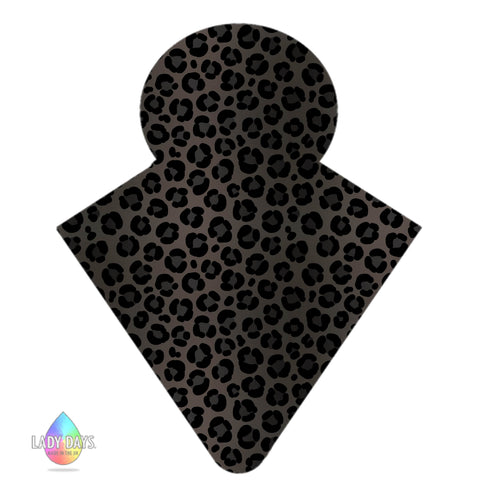LADY DAYS REUSABLE CLOTH MENSTRUAL PAD CUSTOM MADE IN DARK LEOPARD PRINT