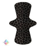 LADY DAYS REUSABLE CLOTH MENSTRUAL PAD CUSTOM MADE IN DARK LEOPARD PRINT