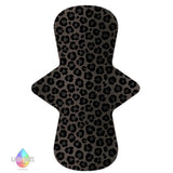 LADY DAYS REUSABLE CLOTH MENSTRUAL PAD CUSTOM MADE IN DARK LEOPARD PRINT