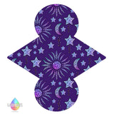 LADY DAYS REUSABLE CLOTH MENSTRUAL PAD CUSTOM MADE IN MOON AND STARS PRINT