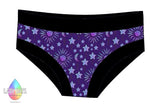 LADY DAYS CLOTH PADS PERIOD PANTS IN MOON AND STARS