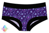 LADY DAYS CLOTH PADS SCRUNDIES PANTS - MOON AND STARS