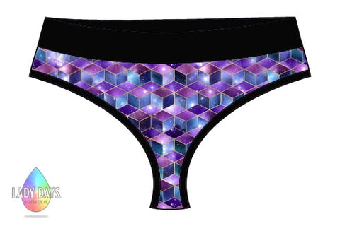 LADY DAYS CLOTH PADS SCRUNDIES PANTS - Mystic cubes
