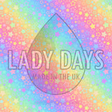 LADY DAYS CLOTH PADS SCRUNDIES PANTS - rainbow stars