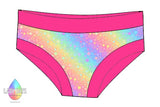 LADY DAYS CLOTH PADS SCRUNDIES PANTS - rainbow stars