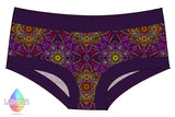 LADY DAYS CLOTH PADS PERIOD PANTS IN DARK SUNSET MANDALA