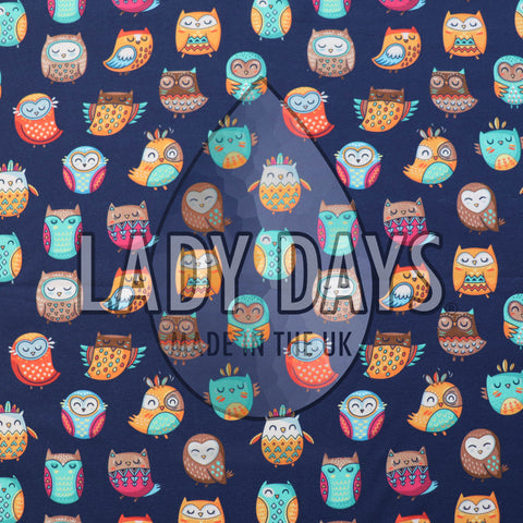 Owl Print Reusable Cloth Sanitary Pad | Made in the U.K by Lady Days