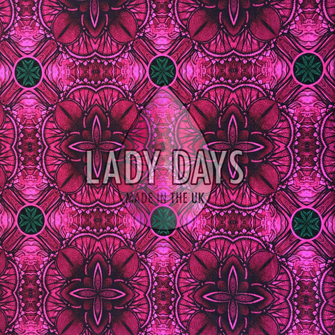 LADY DAYS SCRUNDIES WINE MANDALA CUSTOM ORDER