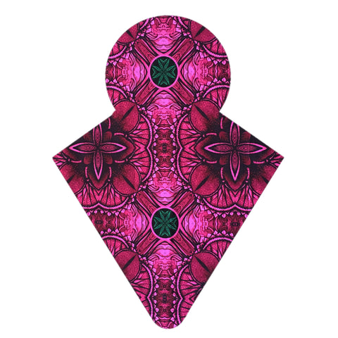 LADY DAYS CLOTH MENSTRUAL PADS WINE MANDALA CUSTOM ORDER THONG PAD