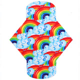 Custom Order - Diagonal Rainbow Clouds - Lady Days Cloth Pads