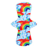 Custom Order - Diagonal Rainbow Clouds - Lady Days Cloth Pads