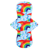 Custom Order - Diagonal Rainbow Clouds - Lady Days Cloth Pads