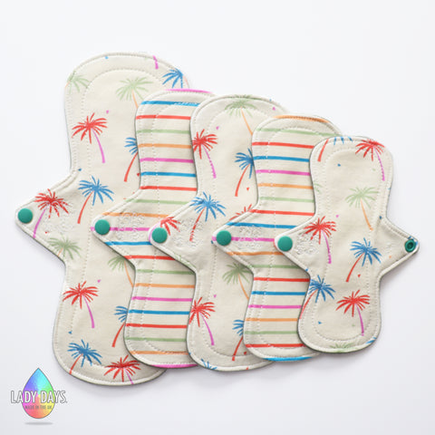 Lady Luscious Cloth Menstrual Pad Set. - Lady Days Cloth Pads