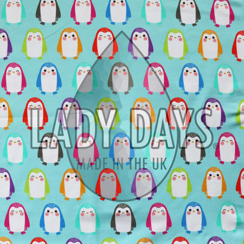 Penguin Print Reusable Cloth Sanitary Pad | Made in the U.K by Lady Days