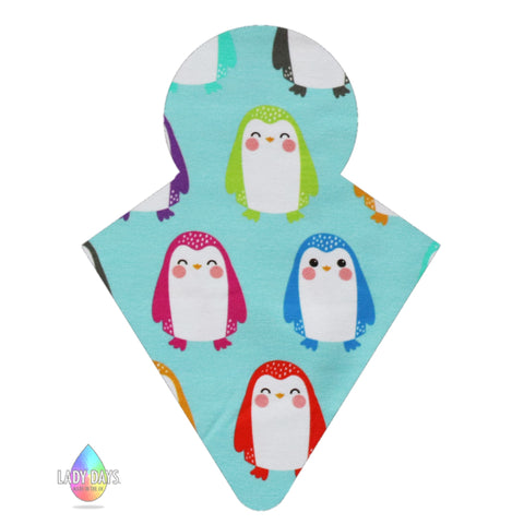 Penguin Print Reusable Cloth Sanitary Pad | Made in the U.K by Lady Days