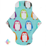 Penguin Print Reusable Cloth Sanitary Pad | Made in the U.K by Lady Days
