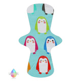 Penguin Print Reusable Cloth Sanitary Pad | Made in the U.K by Lady Days