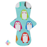 Penguin Print Reusable Cloth Sanitary Pad | Made in the U.K by Lady Days
