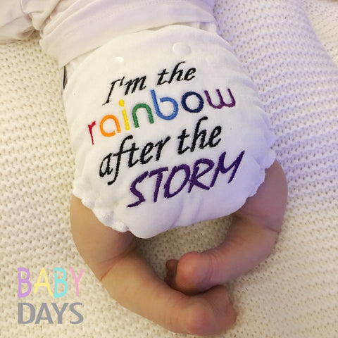 Newborn Rainbow Baby Cloth Nappy - Lady Days Cloth Pads