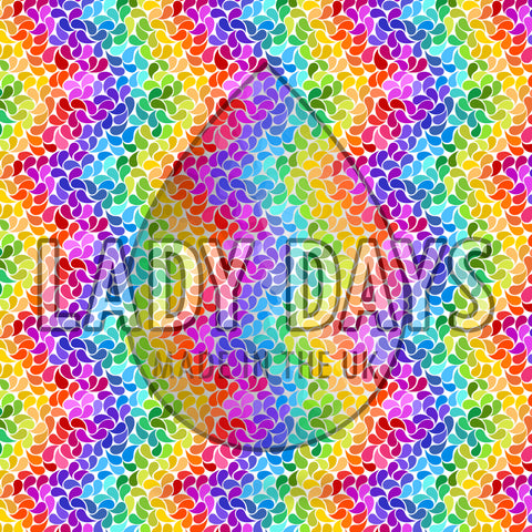 Rainbow Drop Print Period Pants | Made in the U.K by Lady Days™