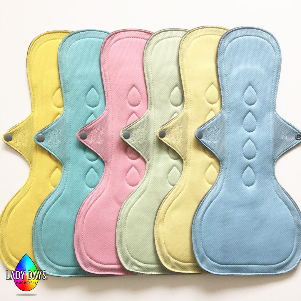 16 Reusable Incontinence Cloth Pad  Made in the U.K by Lady Days™ – Lady  Days Cloth Pads