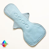 Baby Blue 16" Reusable Incontinence Cloth Pad | Made in the U.K by Lady Days™