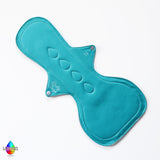 Teal 16" Reusable Incontinence Cloth Pad | Made in the U.K by Lady Days™