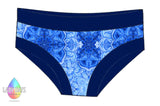 Blue Mandala Organic Scrundies Pants | Made in the U.K by Lady Days™