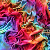 LADY DAYS CLOTH MENSTRUAL PADS TOPPED WITH HAND DYED COTTON VELOUR IN SOFT BRIGHTS