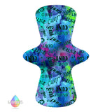 lady days reusable cloth pads custom made in cunt fabric print