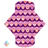 lady days reusable cloth pad custom made in scandi flower print