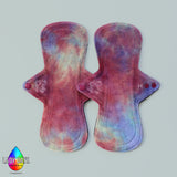 Hand Dyed Velour Reusable Cloth Sanitary Pad | Made in the U.K by Lady Days™