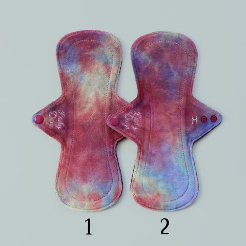 Hand Dyed Velour Reusable Cloth Sanitary Pad | Made in the U.K by Lady Days™
