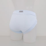 Lady Days blue micro stripe jersey period pants