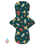 Mushroom Print Cloth Sanitary Pad | Made in the U.K by Lady Days