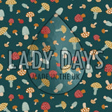 Mushroom Print Cloth Sanitary Pad | Made in the U.K by Lady Days
